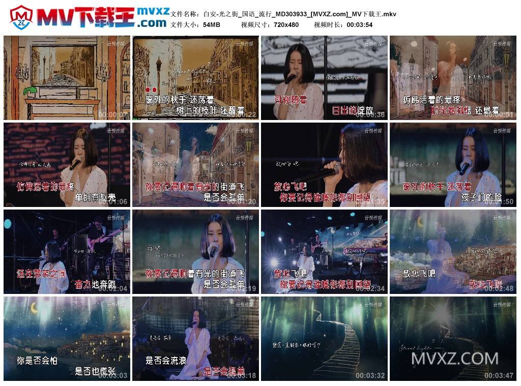 白安-光之街_国语_流行_MD303933